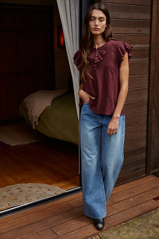 The Lila Linen Top