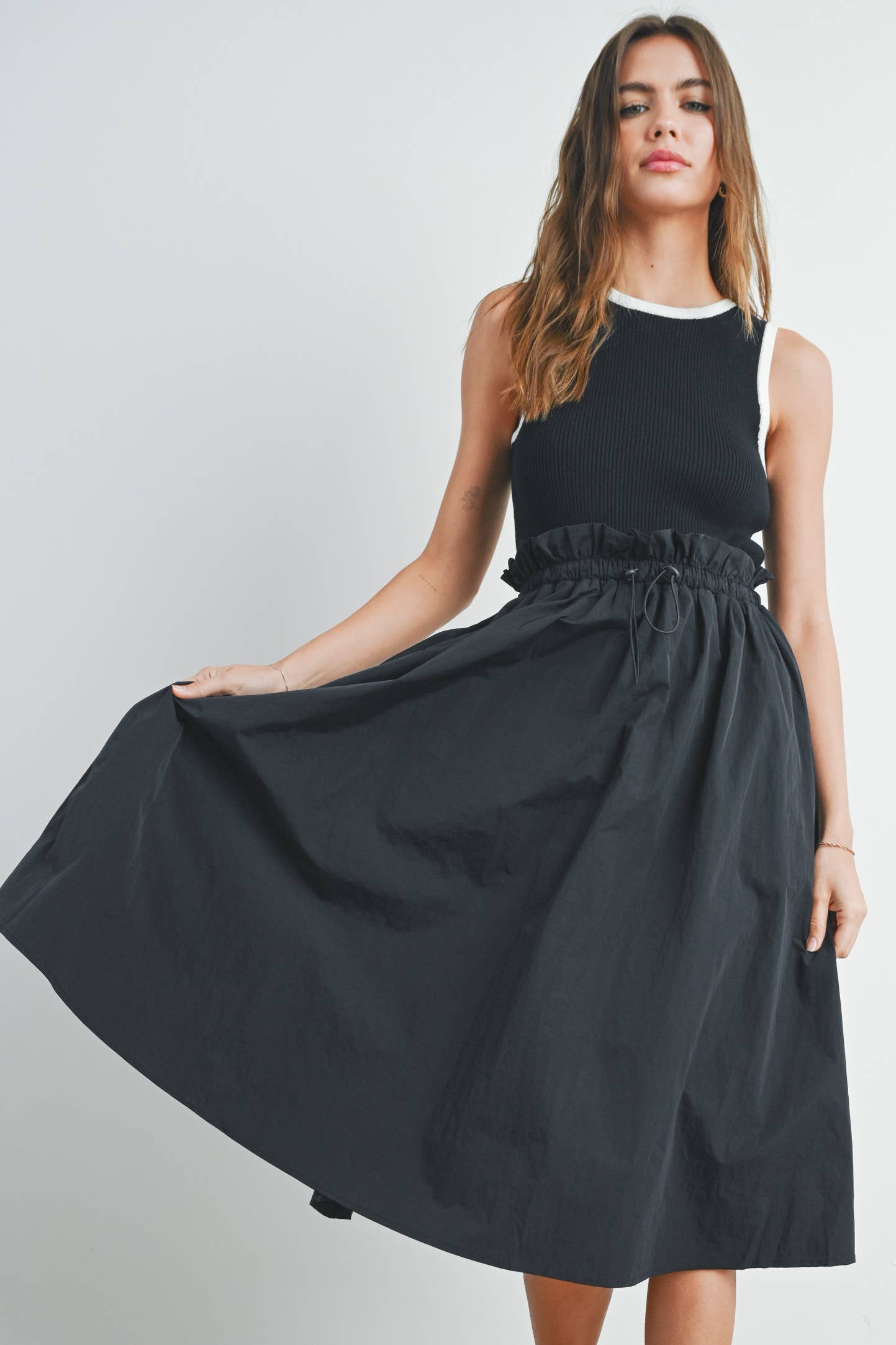 The Cozy Contrast Dress
