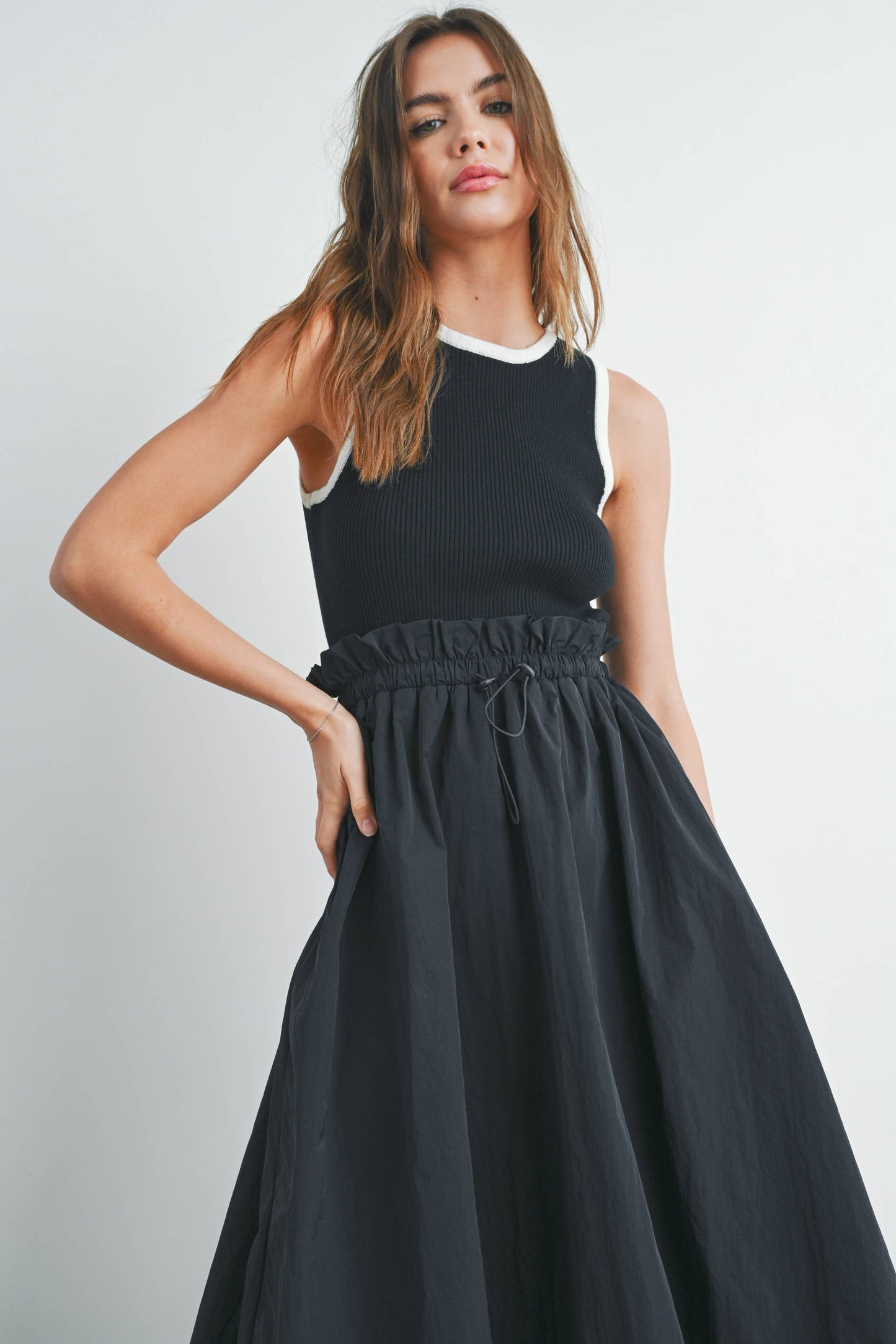 The Cozy Contrast Dress