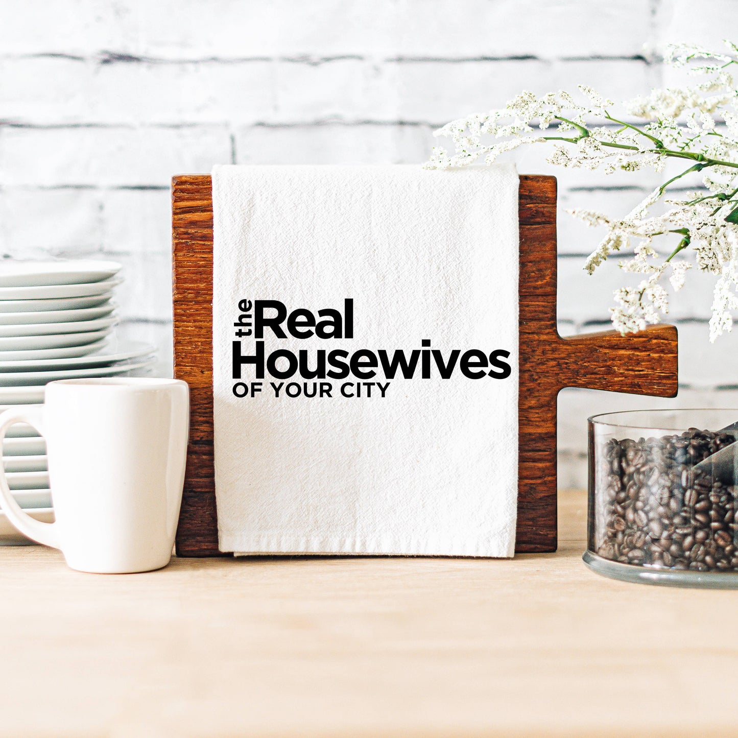 Custom the Real Housewives of Wilmington Kitchen Towel