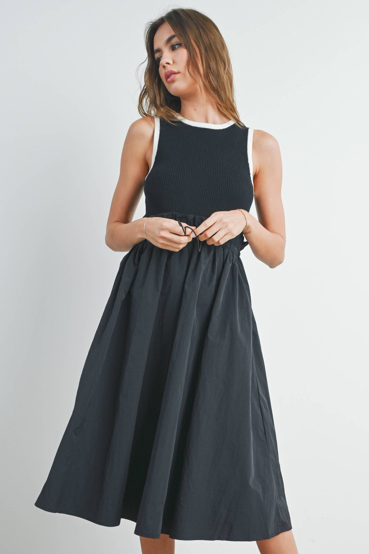 The Cozy Contrast Dress