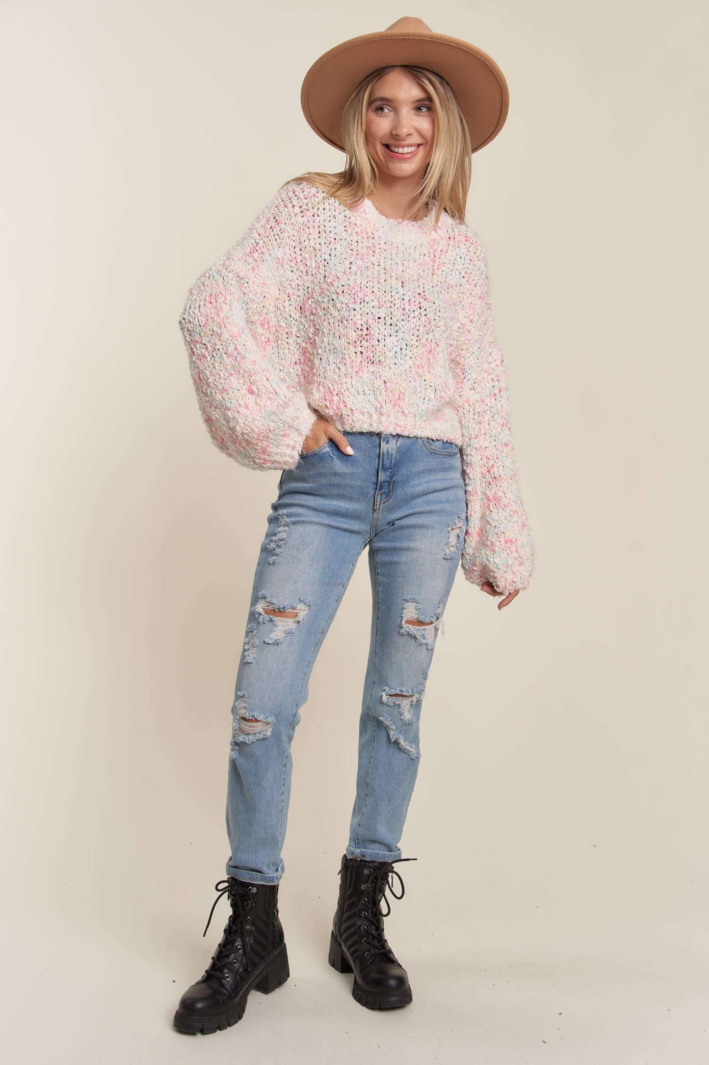 COTTON CANDY SWEATER