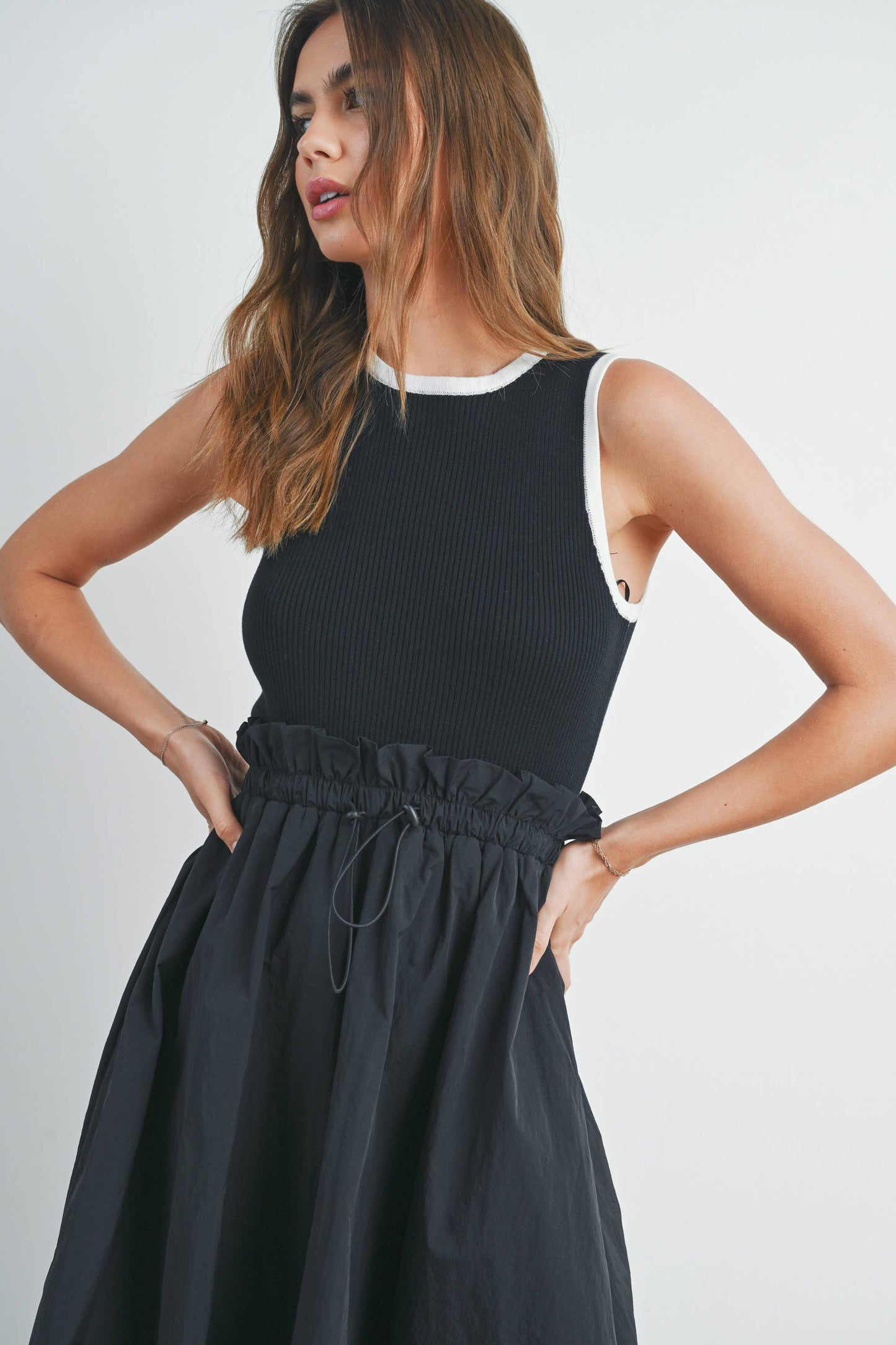The Cozy Contrast Dress