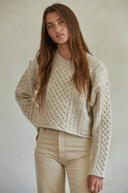 Cable Knit Pullover