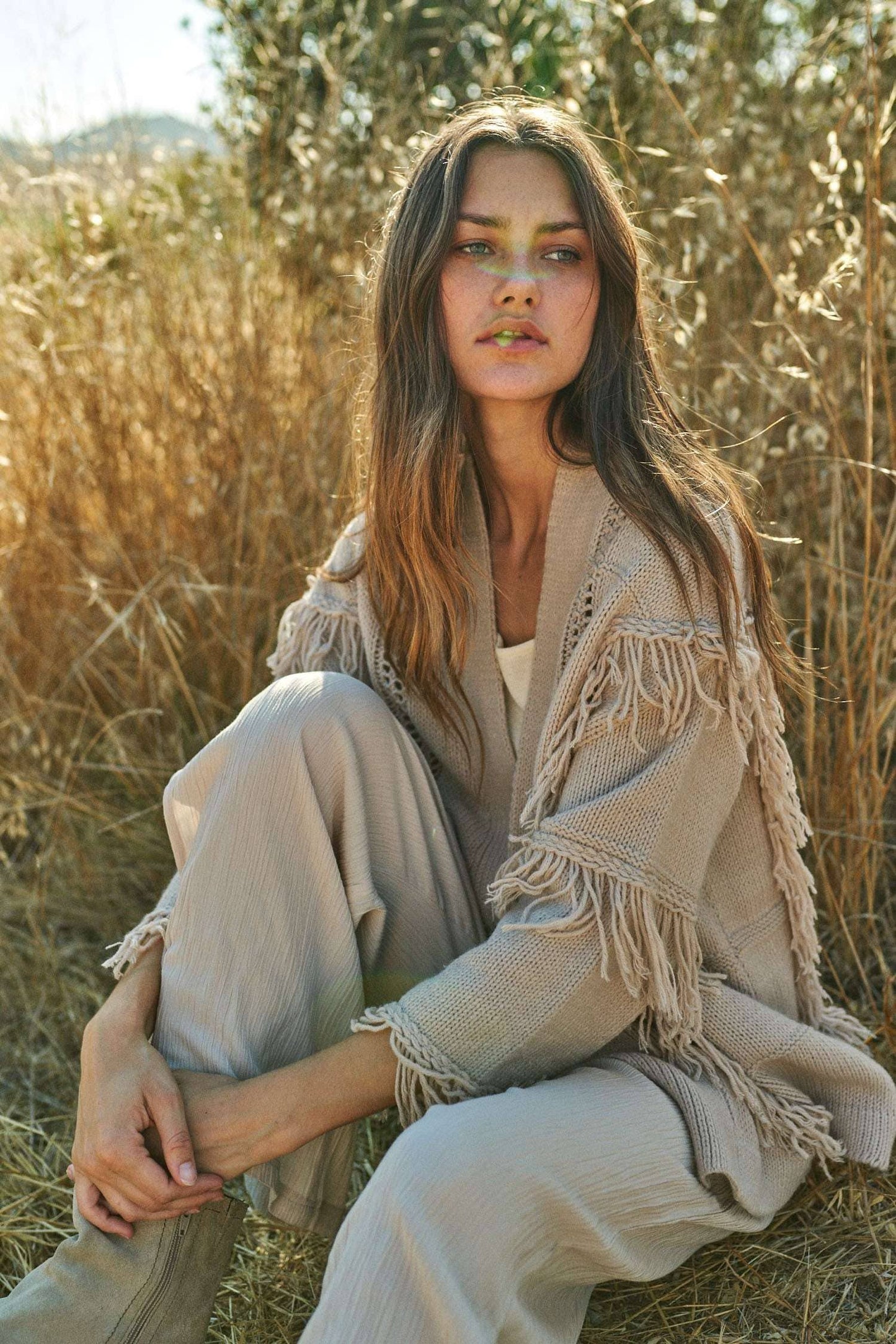 Fringe Cardigan