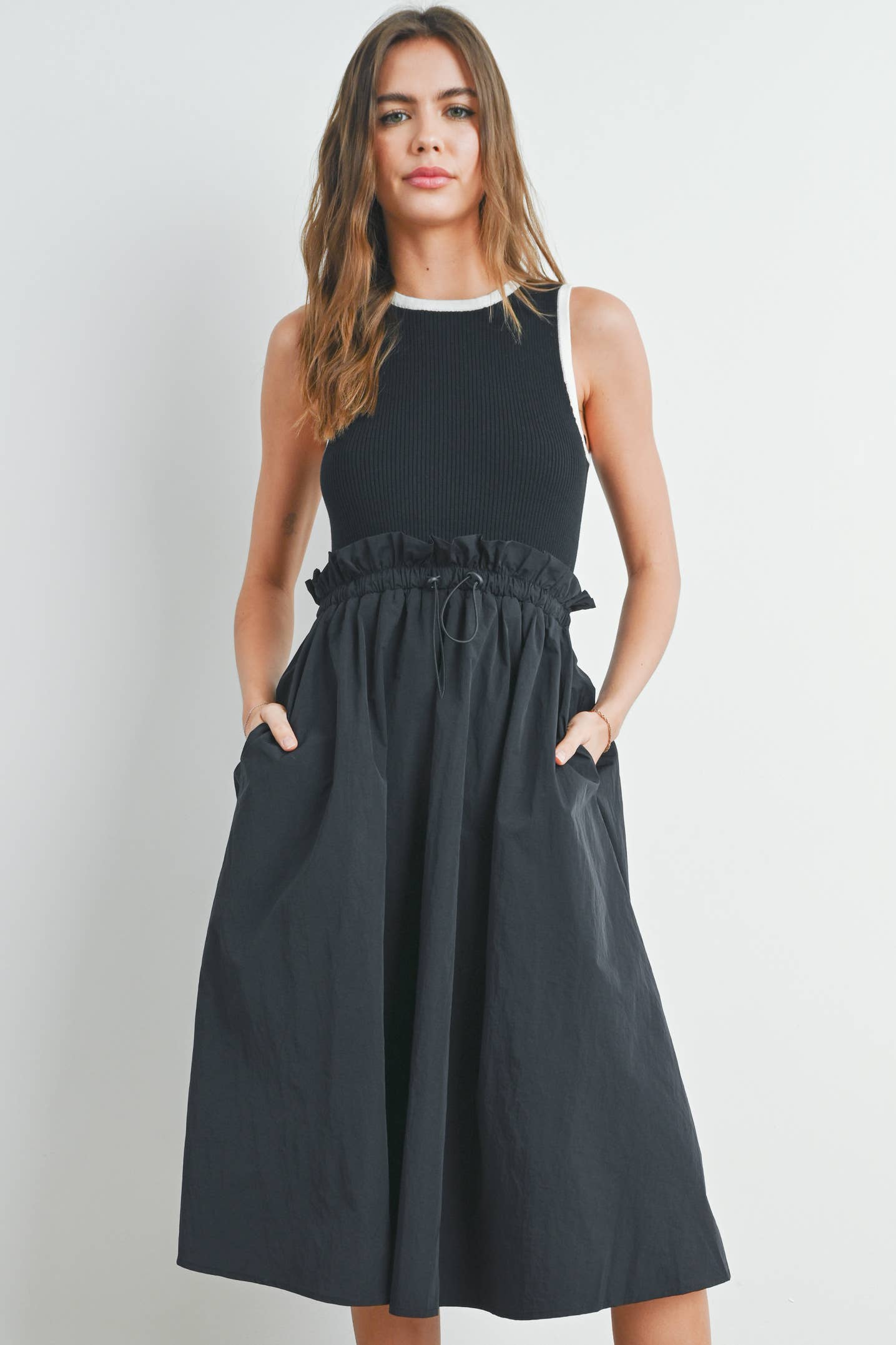 The Cozy Contrast Dress