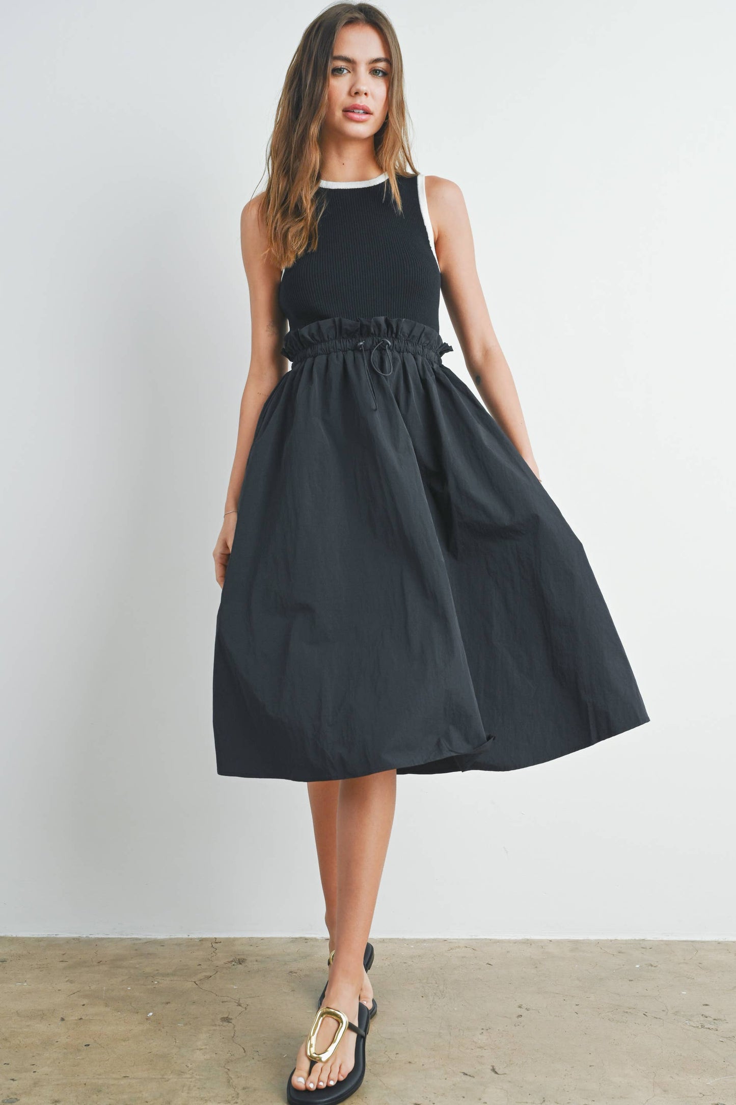 The Cozy Contrast Dress